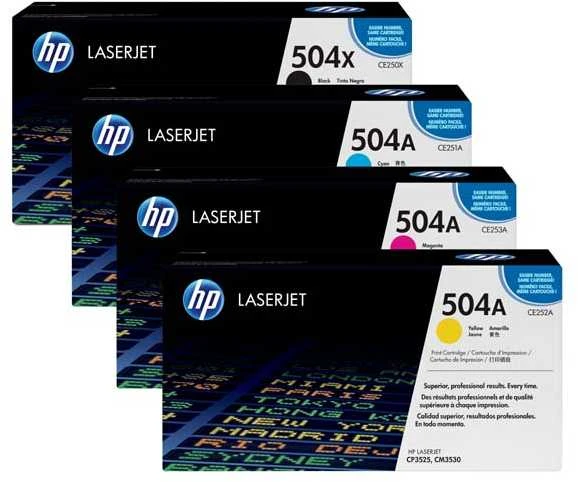 Hewlett Packard (HP) „HP Color LaserJet CP3525/CM3530 Magenta“ spausdinimo kasetė (7 000 puslapių)