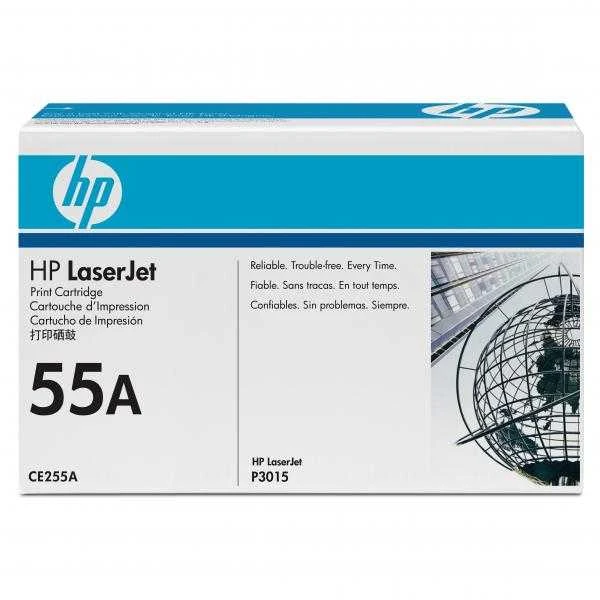 „Hewlett Packard“ (HP) „HP Toneris Juodas 55A“, skirtas P3015 LaserJet (6 000 puslapių)
