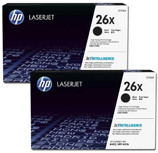Hewlett Packard (HP) HP No.26X (CF226XD), juoda kasetė