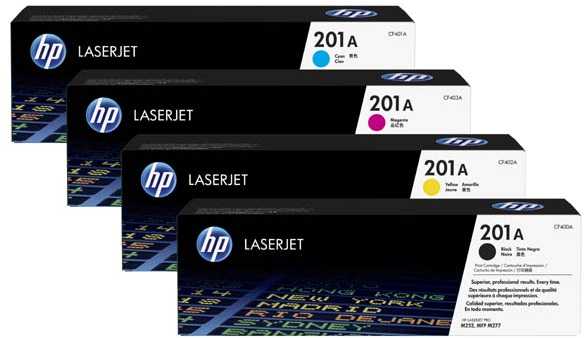 „Hewlett Packard“ (HP) „HP 201A Cyan Original LaserJet Toneris Cartridge“, 1330 puslapių, skirta HP Color LaserJet 277, Pro M252, Pro M274n