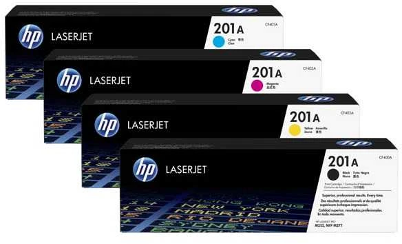 „Hewlett Packard“ (HP) HP 201X didelio našumo žalsvai mėlyna originali „LaserJet“ dažų kasetė, 2 300 puslapių
