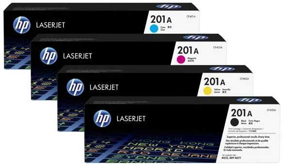Hewlett Packard (HP) HP 201X didelės talpos geltona lazerinė tonerio kasetė, 2300 puslapių, skirta HP Color LaserJet 277, Pro M252 spausdintuvams