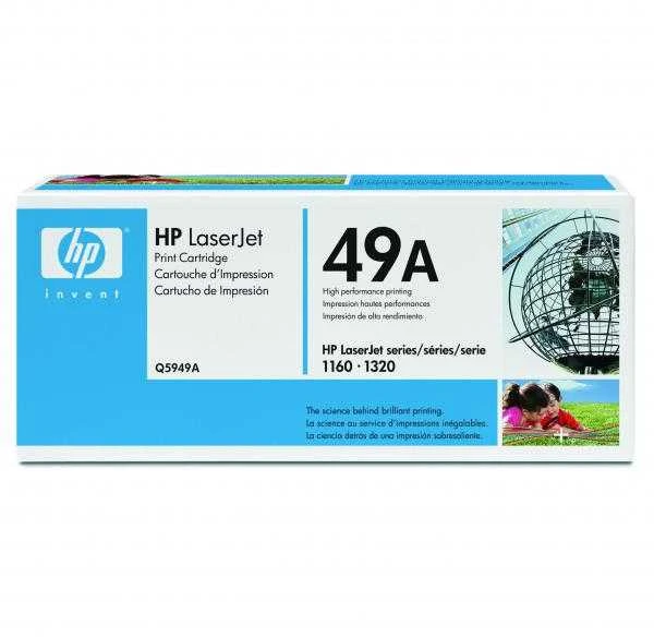 Hewlett Packard (HP) „HP Toneris Juodas 49A“, skirtas LaserJet 1160/1320/3390/3392 (2 500 puslapių)