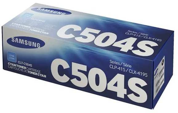 Hewlett Packard (HP) Toneris HP Samsung CLT-C504S Cyan| 1800 psl | CLP-415 CLX-4195