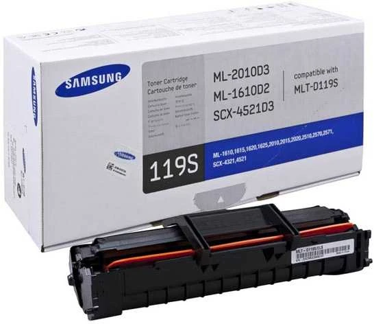Hewlett Packard (HP) SAMSUNG MLT-D119S juodos spalvos dažų kasetė