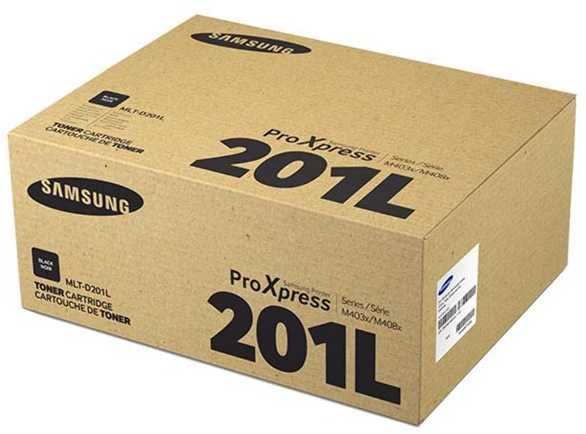 Toneris Samsung MLT- D201L Juodas originalas (SU870A)
