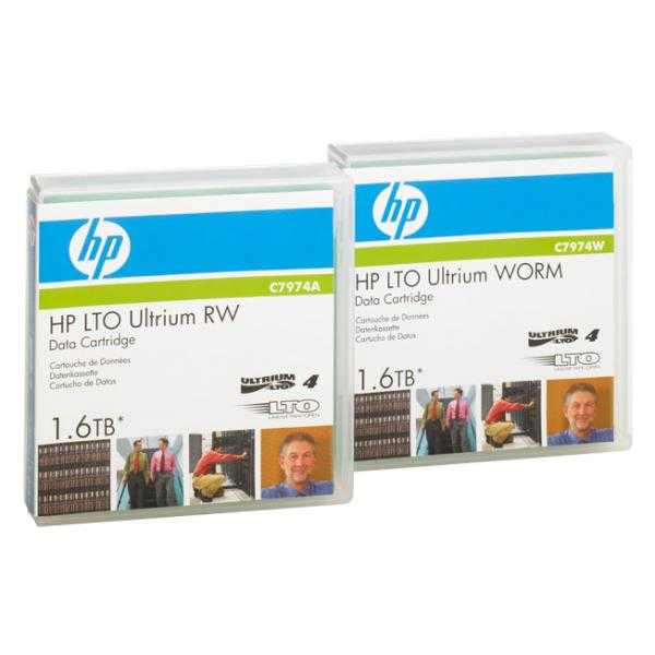 Hewlett Packard (HP) Laikmena HP Ultrium LTO-4 1.6TB C7974A / DEL1004463