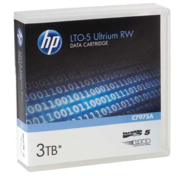 Hewlett Packard (HP) HPE LTO-5 Ultrium 3TB RW duomenų kasetė