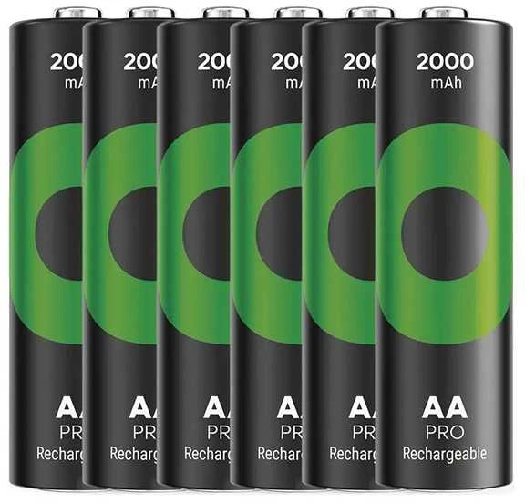 GP Akumulatorki Ni-MH baterie AA, 6-pack