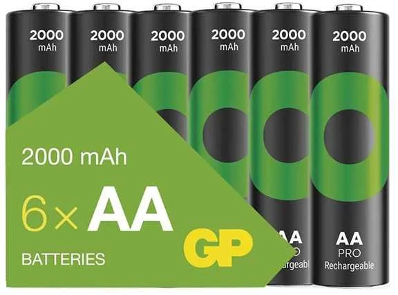 GP Akumulatorki Ni-MH baterie AA, 6-pack