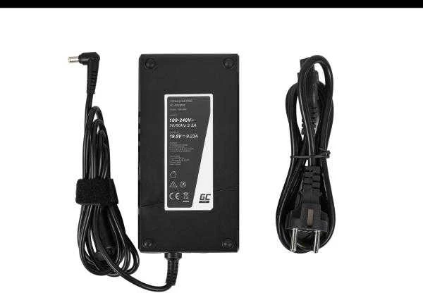 Green Cell Žalias Cell įkroviklis / Ladegerät Žalias Cell PRO 19.5V 9.23A 180W Acer Aspire V15 Nitro VN7, Acer Aspire V17 Nitro VN7