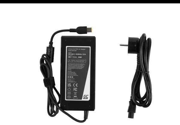 Green Cell Žalias Cell įkroviklis / Ladegerät Žalias Cell PRO 20V 11.5A 230W Lenovo Legion Y520 Y530 Y540 Y720 Y730