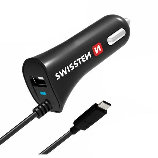 Swissten įkroviklis Vienetinis 1x USB-A 2,4 A (20111500)