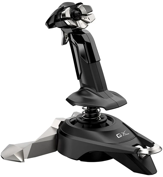 Joystick Genius MaxFire F27, 12przycisk, USB, juoda, Windows 8/10/11 i wyższy
