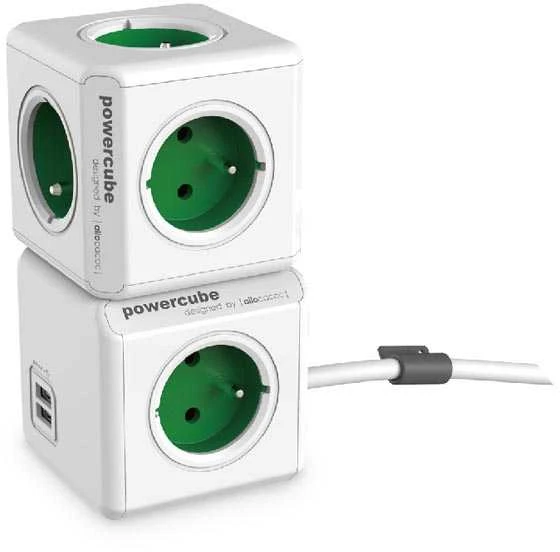 Orno Allocacoc PowerCube Extended USB E(FR) – 3m – 3 m – 4 kintamosios srovės lizdas (-ai) – E tipas – CE – KEMA – RoHS – 16 A – 230 V
