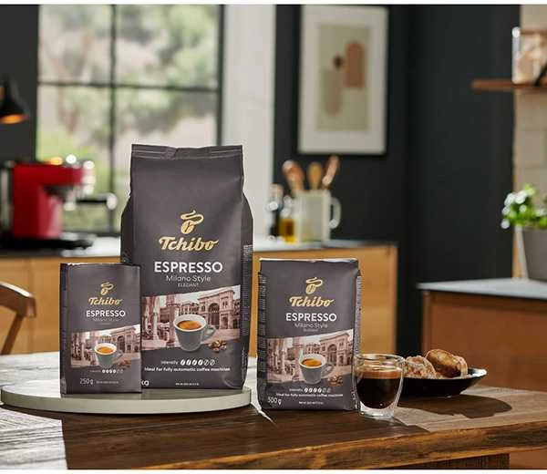 Kavos pupelės Tchibo Espresso Milano stiliaus, 1kg