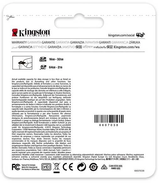 Atminties kortelė Kingston 256GB SDXC Canvas Go Plus 170R C10 UHS-I U3 V30