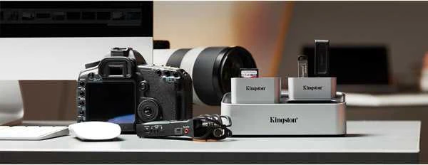 KINGSTON USB3.2 GEN1 WORKFLOW DVIEJŲ DARBŲ SDHC/SDXC UHS-II KORTELĖS SKAITYTUVAS