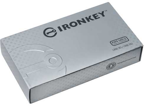 Kingston IronKey D500S 32GB FIPS 140-3 Level 3 256bit