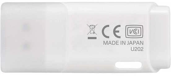 USB Atmintinė - Kioxia TransMemory U202 64GB USB A Tipo 2.0 Balta