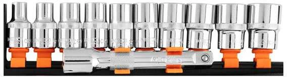 Neo Tools Rinkinys 1/2" galinių raktų rinkinys, 12 dalių, CrV