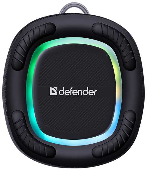 Kompiuterio kolonėlės Defender głośnik BEATBOX 80, Li-Ion, 2.1, 80W, juoda, garsumo valdymas, przenośny, neperšlampamas, zintegrowana baterija, 40Hz~20k