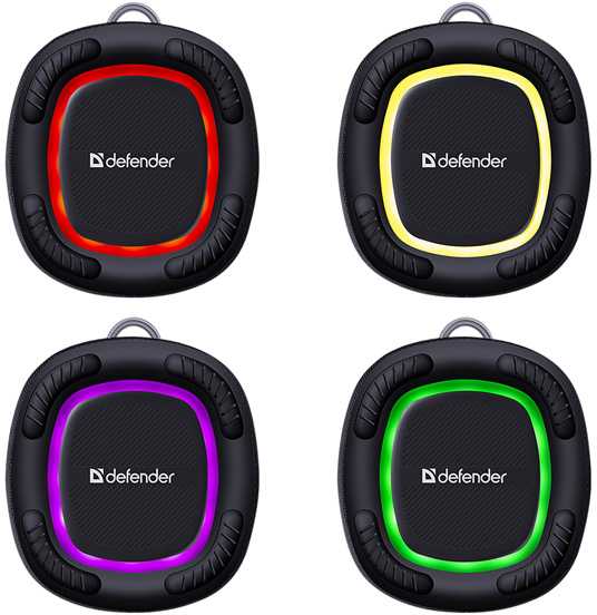 Kompiuterio kolonėlės Defender głośnik BEATBOX 80, Li-Ion, 2.1, 80W, juoda, garsumo valdymas, przenośny, neperšlampamas, zintegrowana baterija, 40Hz~20k