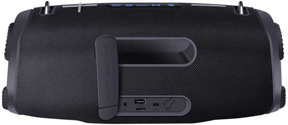 Kompiuterio kolonėlės Defender głośnik BEATBOX 80, Li-Ion, 2.1, 80W, juoda, garsumo valdymas, przenośny, neperšlampamas, zintegrowana baterija, 40Hz~20k
