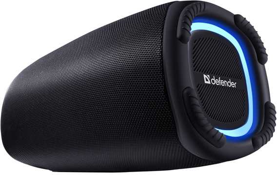 Kompiuterio kolonėlės Defender głośnik BEATBOX 80, Li-Ion, 2.1, 80W, juoda, garsumo valdymas, przenośny, neperšlampamas, zintegrowana baterija, 40Hz~20k