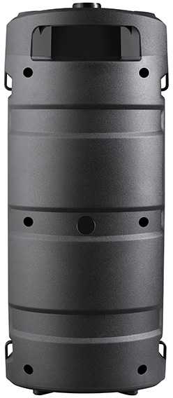 Kompiuterio kolonėlės Defender Nešiojama kolonėlė CRASHBOOM Bluetooth 16W MP3/FM/SD/USB/AUX/TWS/LED/MIC/LCD KARAOKE juoda + mikrofon + pilot