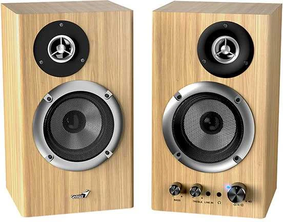 Kompiuterio kolonėlės Genius garsiakalbiai SP-HF1812BT pušies medienos 2.0/50W