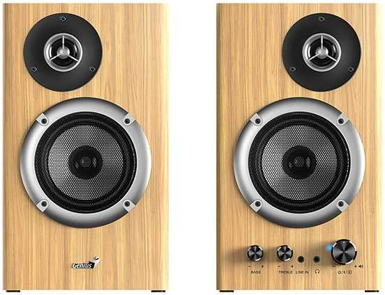 Kompiuterio kolonėlės Genius garsiakalbiai SP-HF1812BT pušies medienos 2.0/50W