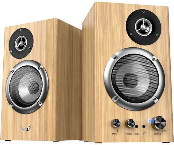 Kompiuterio kolonėlės Genius garsiakalbiai SP-HF1812BT pušies medienos 2.0/50W