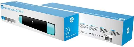 Kompiuterio kolonėlės HP Soundbar DHE-6010, 6W, juoda, 3,5 mm jack/ Bluetooth, pašvietimas