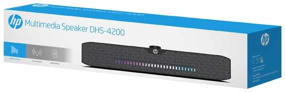 Namų kino sistema HP DHS-4200 belaidis garso juostos garsiakalbis (juodas)
