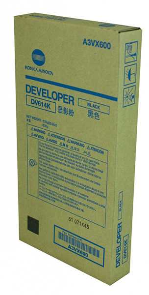 Konica-Minolta KonicaMinolta Developer DV-614 DV614 Juodas Juodas (A3VX600)