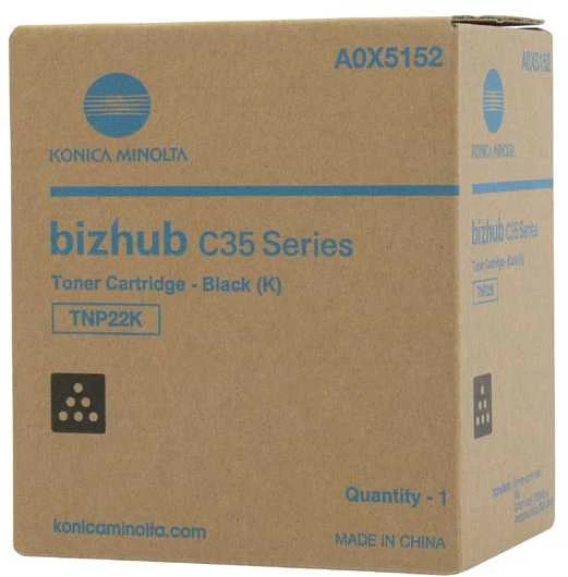 Konica Minolta Minolta TNP22K cartridge, juodas