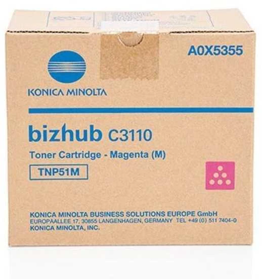Konica Minolta Minolta TNP51M cartridge, magenta