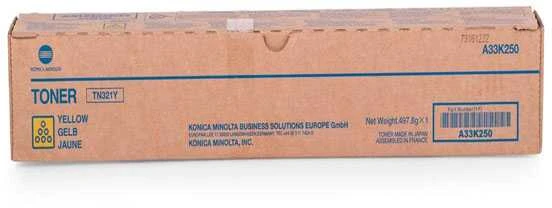 Konica Minolta Minolta TN321Y cartridge, yellow