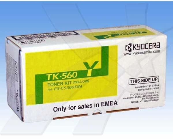 Toneris Kyocera TK-560 Geltona Original (TK560Y)