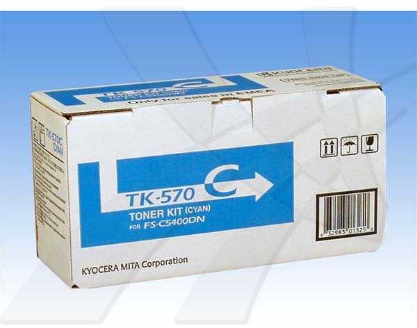Toneris Kyocera TK-570C | 12000 puslapių | Žydra spalva | ECOSYS P7035cdn FS-C5400DN