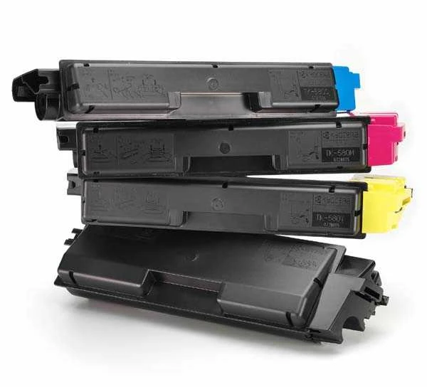 Kasetė Kyocera TK580C, žalsvai mėlyna