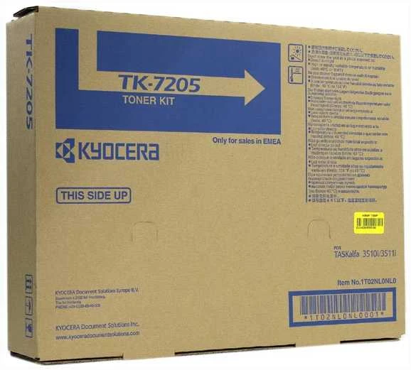 Dažomieji milteliai KYOCERA TK-7205 (35.000 lpp.), juoda