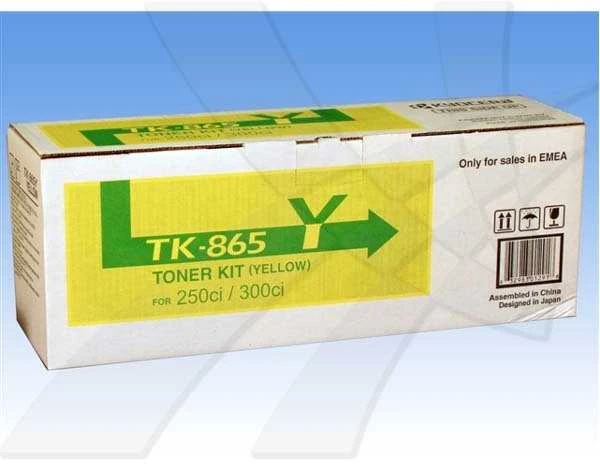 Kasetė Kyocera TK865Y, geltona