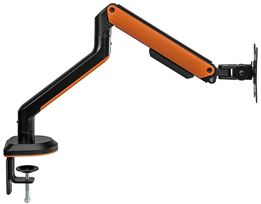 Laikiklis Powerton ERGO VISTA Regulowany uchwyt na monitorius, juoda, 2-9KG, zacisk, 17"- 32", 75x75/100x100