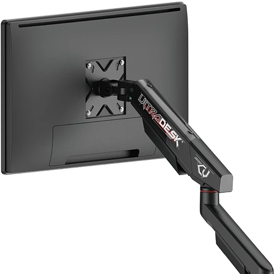 Laikiklis ULTRADESK SWORD Single Regulowany uchwyt na monitorius, juoda, 12KG, 17"-40"