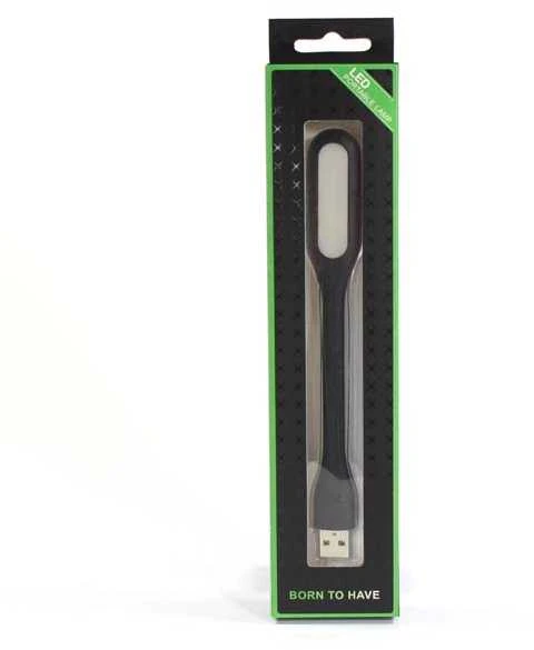 USB lemputė 6 juodi šviesos diodai