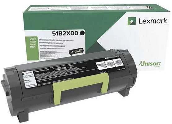 Lexmark (51B2X00) Return, juoda kasetė