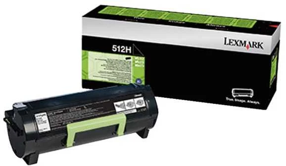 Lexmark 512H Return (51F2H00), juoda kasetė