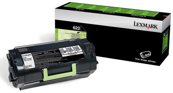 Lexmark 622 (62D2000) Return, juoda kasetė